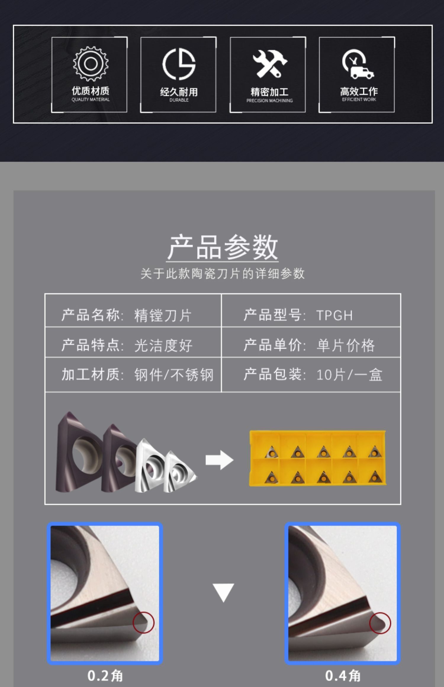 數控精鏜刀片4